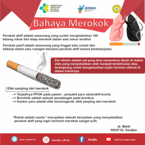 bahaya merokok